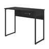 Mesa Escritório Secretária Estilo Industrial 100cms Largura Mesa Chamber - Preto - 2