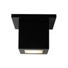 Plafon Spot Box Lexy Sobrepor de Teto Starlumen 1 Facho 1xgu10 Interno e Externo St3070 - Preto - 5