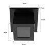 Plafon Spot Box Lexy Sobrepor de Teto Starlumen 1 Facho 1xgu10 Interno e Externo St3070 - Preto - 3