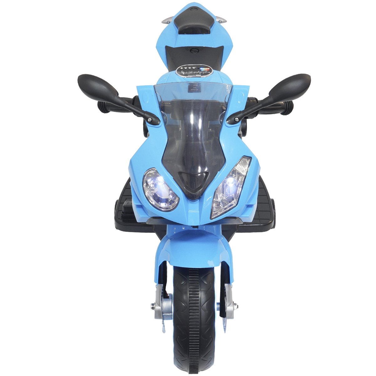 Triciclo Mini Moto Elétrica Infantil Cor Azul Som e Farol com Luz -  Importway