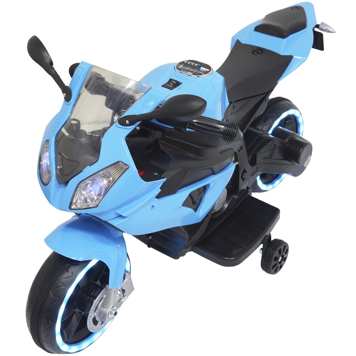 Mini Moto Eletrica Infantil Moto Cross 6v Com Luz E Som
