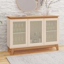 Ver imagem 1 de Buffet Munique 100% Mdf 3 Porta e Pés Estilo Retrô Tuboarte