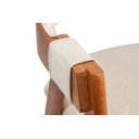 Ver imagem 5 de Cadeira Versalhes Estofada com Encosto Anatômico Luxo Decorativo Tecido:linho Dourado:linho Dourado