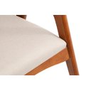 Ver imagem 6 de Cadeira Versalhes Estofada com Encosto Anatômico Luxo Decorativo Tecido:linho Dourado:linho Dourado