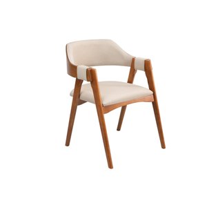 Cadeira Versalhes Estofada com Encosto Anatômico Luxo Decorativo Tecido:Linho Dourado:Linho Dourado