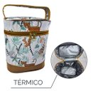 Ver imagem 2 de Porta Mamadeira Térmica (compativel com a Mamadeira Avent) Nécessaire Safari Baby