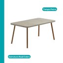 Ver imagem 3 de Conjunto Sala de Jantar 6 Cadeiras Catânia Carraro