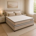 Ver imagem 5 de Colchão King Life Sleep Ii Espuma D28 193x203x25cm Bege