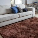 Ver imagem 1 de Tapete Moscou Corttex 100x140 cm Marrom para Sala e Quarto