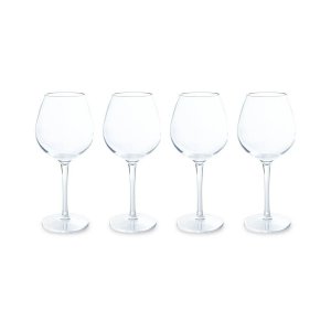 Kit 4 Taças de Tritan Resistente 480ml Náutica para Barcos