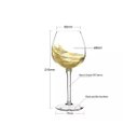 Ver imagem 3 de Kit 4 Taças de Tritan Resistente 480ml Náutica para Barcos