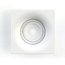 Ver imagem 2 de Kit 3 Spots Embutir Sand Mr16 Quadrado Branco Save Energy