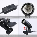 Ver imagem 6 de Suporte Soquete Resistente Com Lâmpada Cerâmica 110v 50w E27 Hot kit 100w 110v