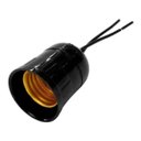 Ver imagem 4 de Soquete com Rabicho Minion Preto Bocal P/ Lâmpada E27 | Utilimix | 04 Un