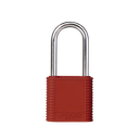 Ver imagem 1 de Cadeado Pado Abs Bloqueio 42mm Haste de Aço - Vermelho