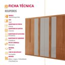 Ver imagem 6 de Guarda Roupa Casal Pollo Mdf com 8 Portas 4 Gavetas Moderna Mobília