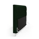 Ver imagem 4 de Cabeceira Estofada para Cama Box Bellatrix 160 para Cama Queen Sued Verde Aradecor