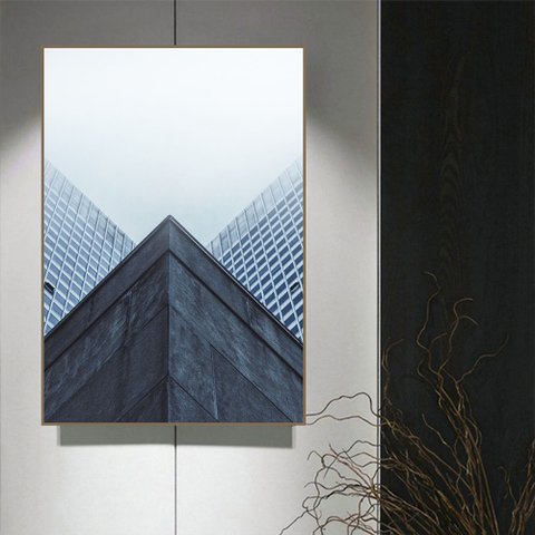 Quadro Canvas Arranha Céus 1,30x1,00