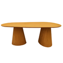 Ver imagem 3 de Mesa de Jantar Organica Tripper em Freijo 220x122cm Modelar Art Modelar Art Moveis