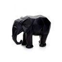 Ver imagem 4 de Escultura Elefante em Poliresina Preto 20x25x13 cm - D’Rossi