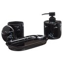 Ver imagem 5 de Kit Banheiro Lavabo Jogo Sabonete Líquido 3 Peças / Kb-869