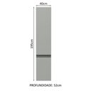 Ver imagem 3 de Paneleiro 40cm 2 Portas Suspenso Nice Madesa