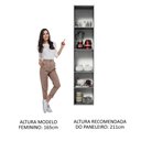 Ver imagem 5 de Paneleiro 40cm 2 Portas Suspenso Nice Madesa