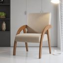 Ver imagem 1 de Poltrona Decorativa Cinza Veludo Duda