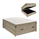 Ver imagem 7 de Cama Box Viúva Baú Molas Ensacadas White Horse Carolina Mattress 120x203