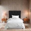 Ver imagem 2 de Cabeceira Estofada para Cama de Solteiro 90 Athena Suede