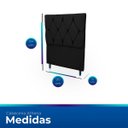 Ver imagem 6 de Cabeceira Estofada para Cama de Solteiro 90 Athena Suede