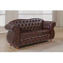 Ver imagem 2 de Namoradeira Merlô Chest 2 Lug Courano Marrom Pinhão:Marrom Pinhão
