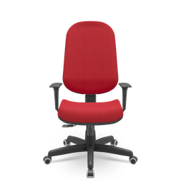 Cadeira Presidente Operativa Plus Poliéster - Giratória, Braços Reguláveis, Sistema Relax - 1
