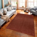 Ver imagem 2 de Tapete Sala Antiderrapante Carino 05 Marrom 1,40x2,00m