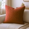 Kit 6 Capas de Almofada Bouclé 50x50 Decorativa Terracota - 2