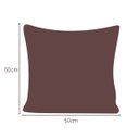 Ver imagem 4 de Kit 6 Capas de Almofada Bouclé 50x50 Decorativa Terracota