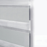 Persiana Rolo Double Vision Zebra 1,60a X 1,60l Cinza Claro - 3