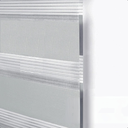 Ver imagem 3 de Persiana Rolo Double Vision Zebra 1,60a X 1,60l Cinza Claro