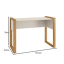 Ver imagem 3 de Mesa para Escritório Office Freijó/off White - Qmovi