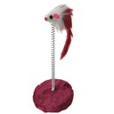 Ver imagem 7 de Arranhador Gato Pet Ratinho Mola Guizo Animal de Estimaçao Felino Brinquedo Interativo Pelucia Macio