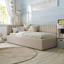 Ver imagem 2 de Kit 20 Cabeceiras Estofadas de Cama King Box Casal Modulada Autocolante 2,00mx45cm