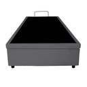 Ver imagem 4 de Cama para Box com Baú Blindada Corino Linho Cinza 79x198 BeG
