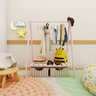 Cabideiro Arara de Roupas Infantil com Prateleira Ludika Mobília - 3