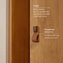 Ver mais imagens de Guarda-Roupa Casal 5 Portas 4 Gavetas com Espelho MDF 200cm Supremo Yescasa Off White Freijó/Areia