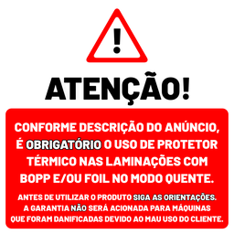 Kit Plastificadora 3x1 A4 + 100 Plástico Plastificação Kp08 110v - 5