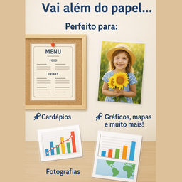 Kit Plastificadora 3x1 A4 + 100 Plástico Plastificação Kp08 110v - 2
