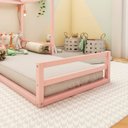 Ver imagem 6 de Cama Montessoriana Solteiro Meia Casinha Rosa/Limonada