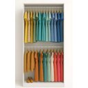 Ver imagem 6 de Armário Arara Cabideiro Duplo Expositor Loja Infantil 90x205 Branco