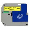 Fita para Rotulador Eletrônico Compativel com Brother M-k631 Mk631 12mmx8m Preto sobre Amarelo - 2
