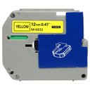 Ver imagem 2 de Fita para Rotulador Eletrônico Compativel com Brother M-k631 Mk631 12mmx8m Preto sobre Amarelo